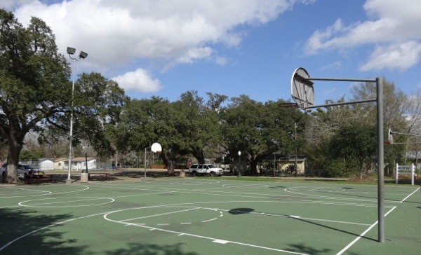 League Park Basketball Court