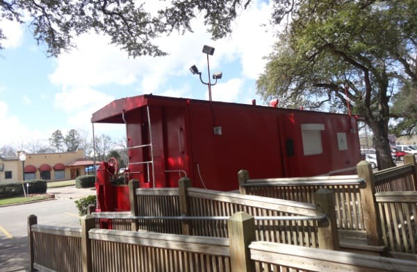 League Park Caboose