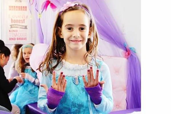 Bianca Barona Abud of Princess and Tiaras Spa Celebrations Princess Nails