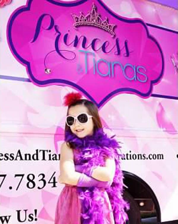 Bianca Barona Abud of Princess and Tiaras Spa Celebrations Truck