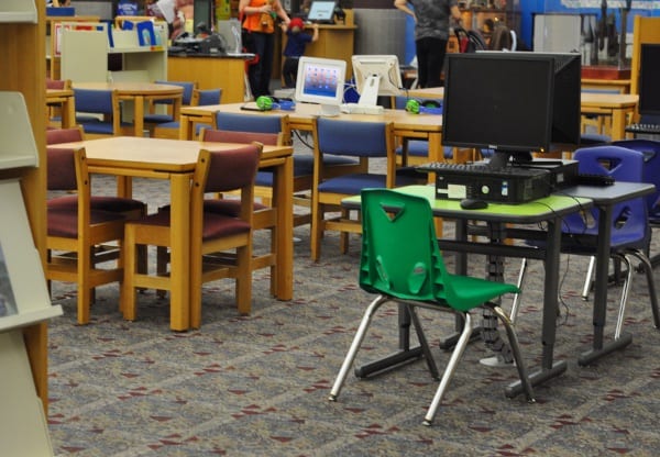 Harris County Library Barbara Bush Library Computer Stations