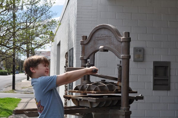 Houston Printing Museum Outside