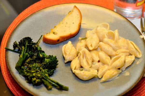 Pasta Shells with Meyer Lemon with Broccoli