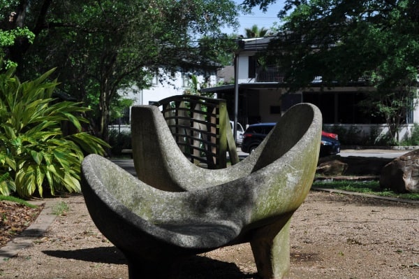 Bell Park in Houston Bench