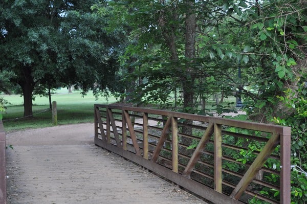 Hermann Park Golf Course Trail Bridge