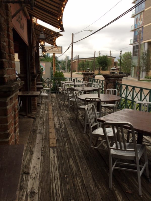 Tealas Uncovered Patio