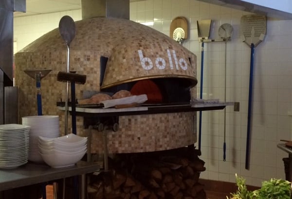 Woodfired Oven at Bollo Pizza