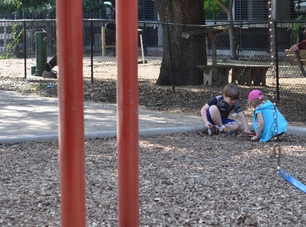 Burying Treasure at the Park