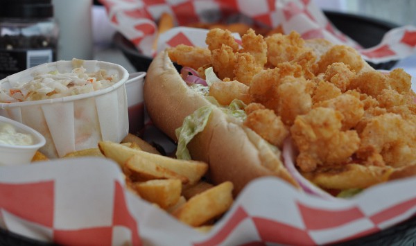 Fish Tales Shrimp Po Boy Galveston