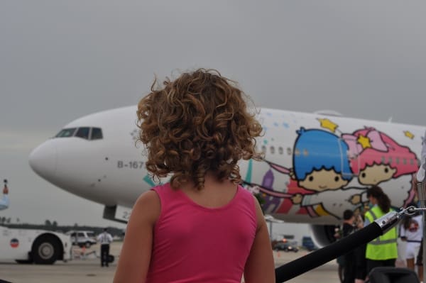 New EVA Air Flights from Houston to Taipei Hello Kitty Flight