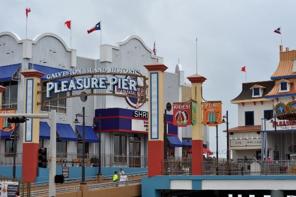 Pleasure Pier in Galveston