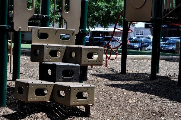 West University Spark Park Playgrounds Steps