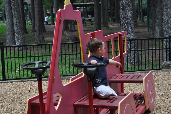 Hedwig Park Toddler Park Firetruck