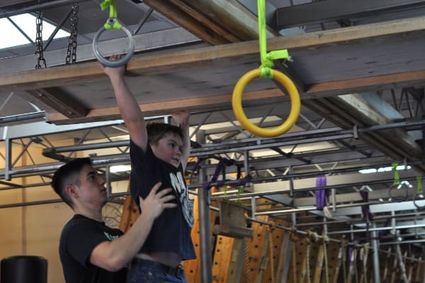 Joe at Iron Sports America Ninja Warrior Gym BigKidSmallCity