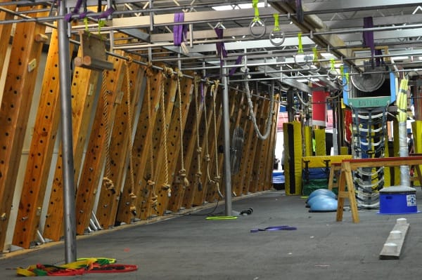 Ropes at Iron Sports America Ninja Warrior Gym BigKidSmallCity