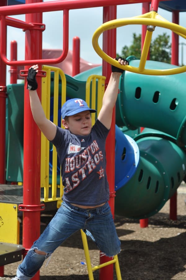 Wheel Monkey Bars Nottingham Park Houston