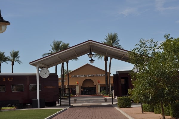 Wildflower Bread Company from Train Park in Scottsdale