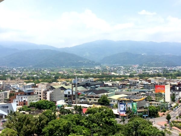 Beautiful mountains in Yilan Taiwan