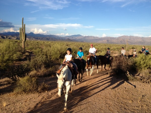 Horseback Riding Cave Creek Outfitters Scottsdale Arizona