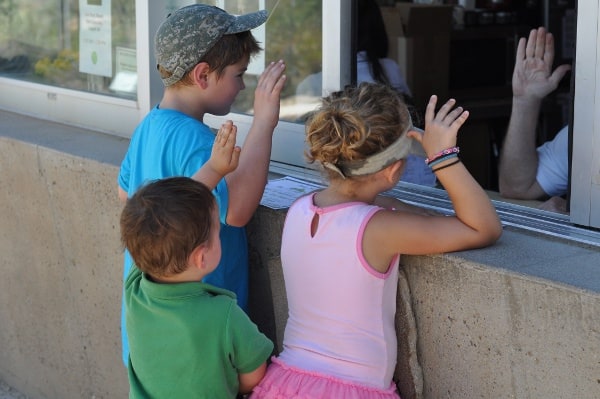 Junior Ranger Pledge at Pinnical Peak Scottsdale Arizona