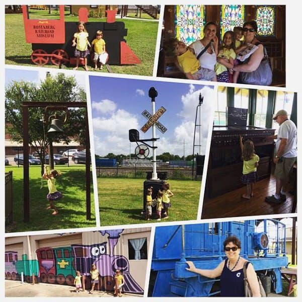 Rosenberg Railroad Museum Collage