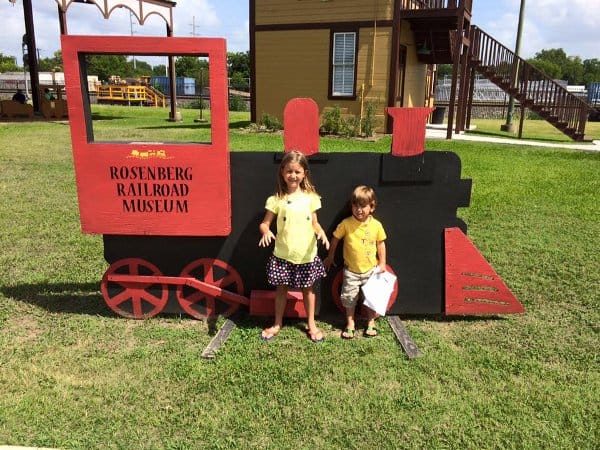 Rosenberg Railroad Museum Sign