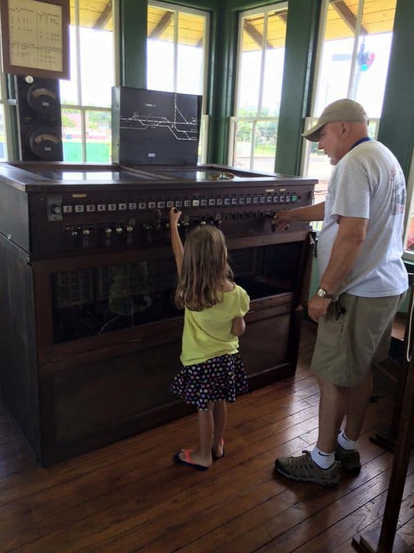 Rosenberg Railroad Museum Switches1