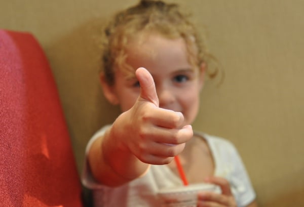 Smashburger Thumbs Up for Grilled Chicken Strips BigKidSmallCity