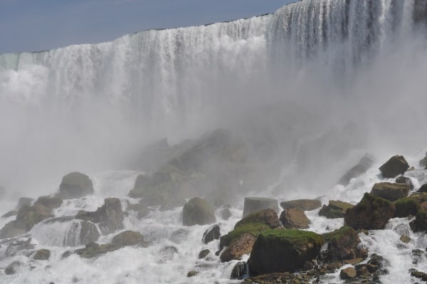 View from Maid of the Mist Niagara Falls New York