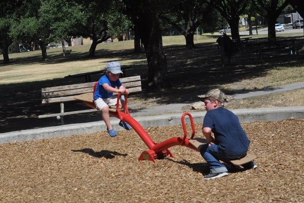 Wood Bend Park Teeter Totter