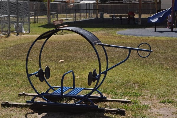 Wood Bend Spark Park Helicopter