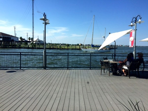 View of Water from Landrys Seafood Kemah