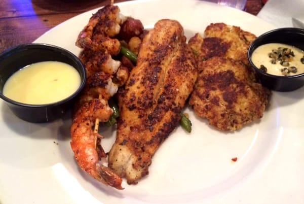Boudreaux Grilled Plate