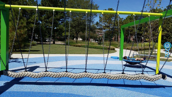 Exploration Park Rope Bridge by YouiShare