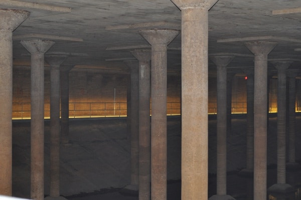 Sabine Street Bridge Cistern at Buffalo Bayou Bridge