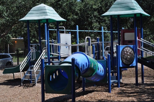 Tunnel at Playground at Lansdale Park Houston