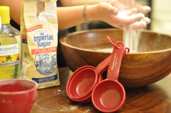 Mixing Up Imperial Sugar Bath Bombs