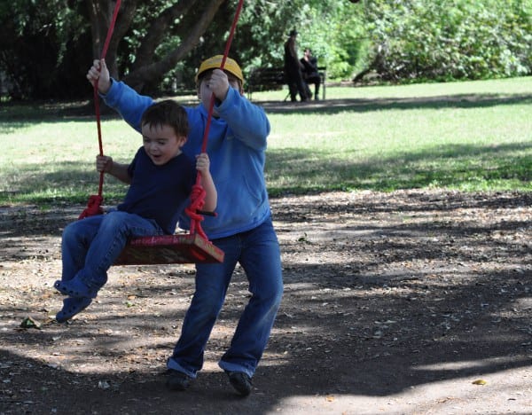 Red Swing at Menil Park