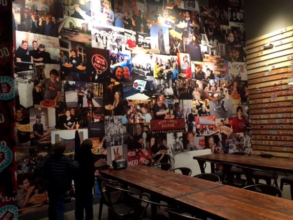 MOD Pizza Picture Wall