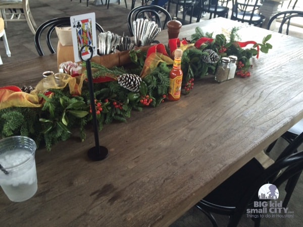 The Dunlavy Table at Buffalo Bayou