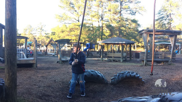 Jerry Matheson Park Swinging Ropes