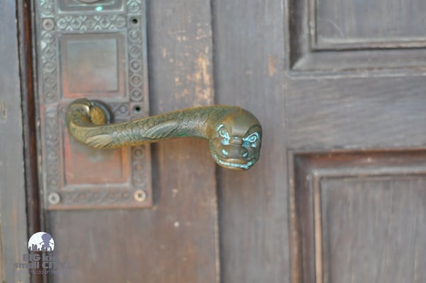 Rice University Physics Building Door Handles