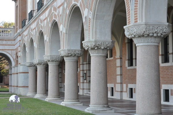 Rice Universtiy Lovett Hall 6 of 12 Columns