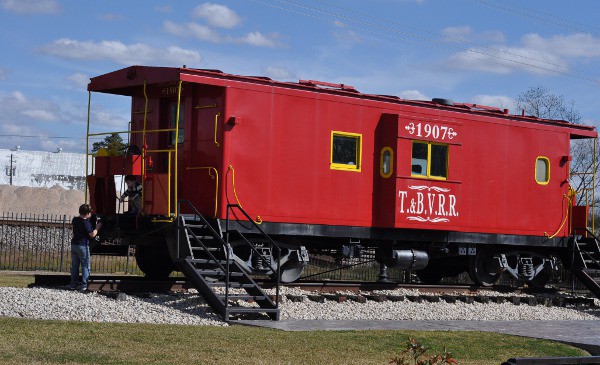 Tomball Depot Park Caboose BigKidSmallCity