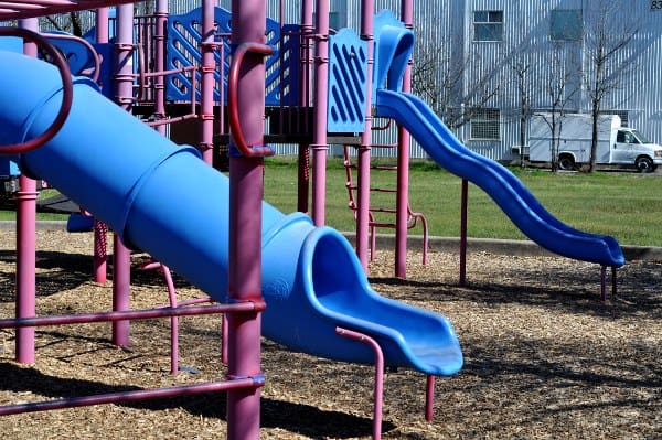 Anderson Park Playground Slides Houston