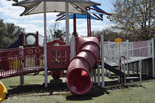 Eastwood Park Tube Slide