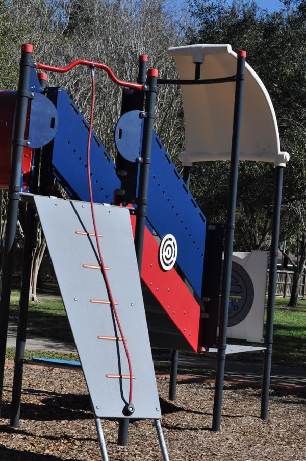 Highlands Village Park Sugar Land Climbing Wall