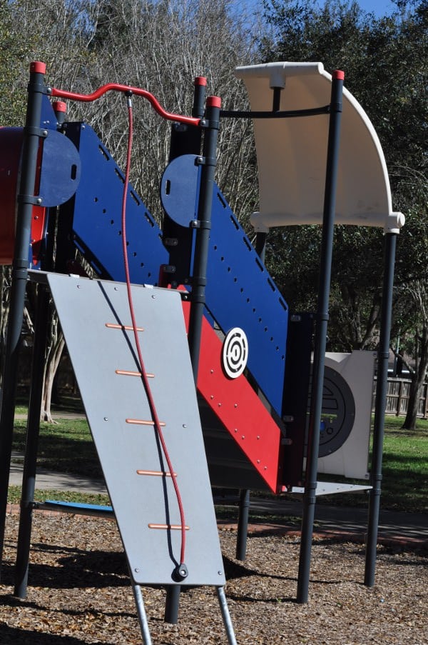 Highlands Village Park Sugar Land Climbing Wall