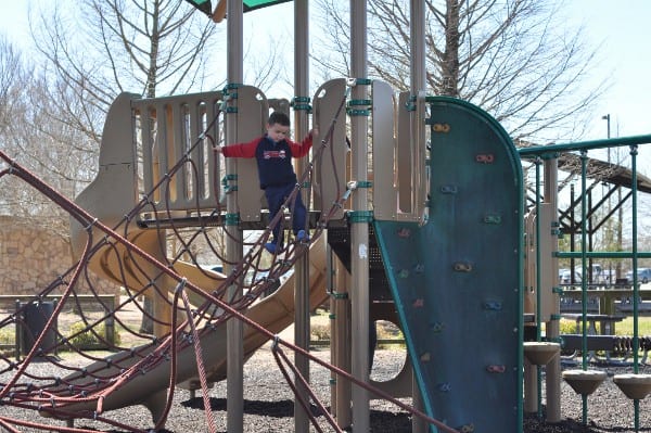 Memorial Park Sugar Land Spider Web Bridge