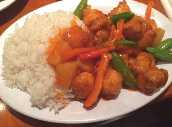 Pei Wei Sweet and Sour Chicken